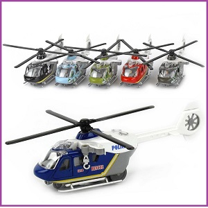 Helicóptero luz sonido