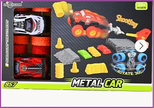 Set coches con rampa