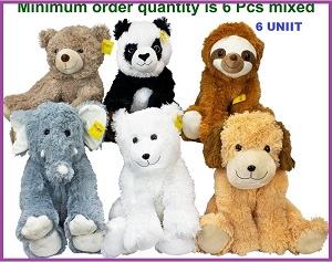 Peluches selva